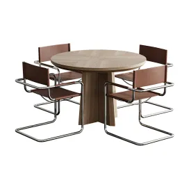 Table CROSS ROUND by Bino Home